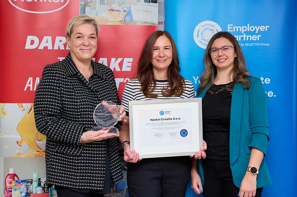 Henkel Croatia i ove godine potvrđuje status Employer Partnera