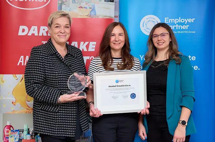 Henkel Croatia i ove godine potvrđuje status Employer Partnera