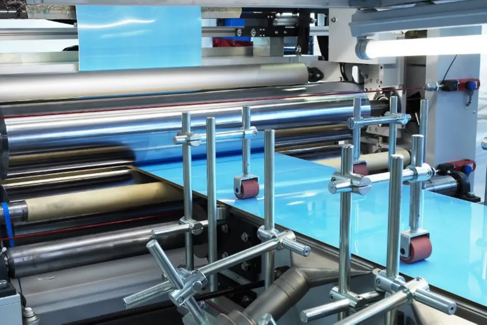 
Technomelt Hot Sealing: Lamination process for the coating of furniture surfaces with a foil finish