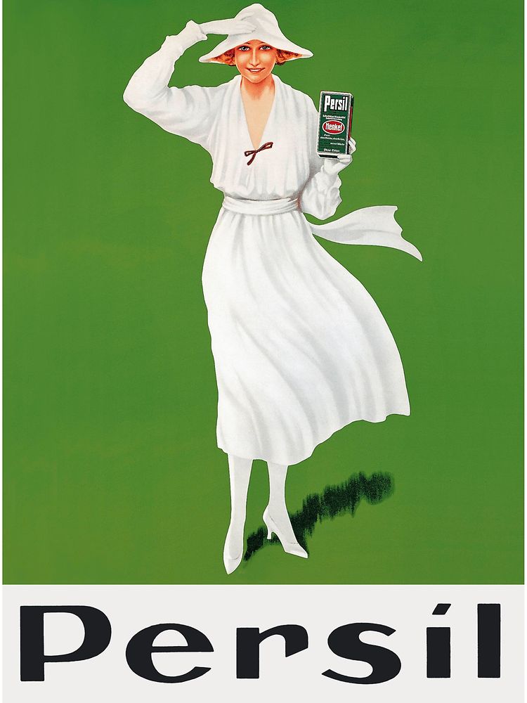 Persil - Weisse Dame - Plakat iz 1922.